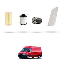Hoffcar Wartungskit - 4 Filter Kompatibel Mit Fiat Ducato (244) 2.8 JTD 94 Kw