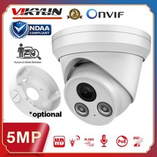 Vikylin 5MP POE IP Camera Indoor Outdoor Microphone IR Onvif Wired Network Lot