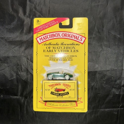 MATCHBOX ORIGINALS LESNEY RECREATIONS EARLY VEHICLES NO.19 MG TD SPORTS CAR NIB