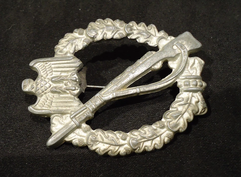 WK 2 Wehrmacht Orden Infanterie Sturmabzeichen ohne Hersteller entnazifiziert - Bild 2 von 4