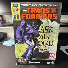 Transformers Generations 40th Anniversary Comic Edition Shockwave Action Figure