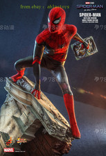 Hot Toys 1/6 Mms625 Spider-Man Battlinb Version Movie Promo Edition Action Figur