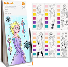 Paint with Water Coloring Books for Kids, Pocket Mess Free Watercolor Painting K