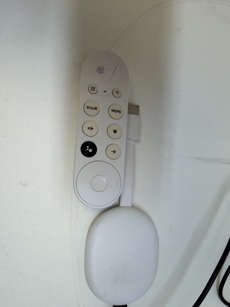 Buy Google Chromecast 4k model GZRNL Original Remote And Cables