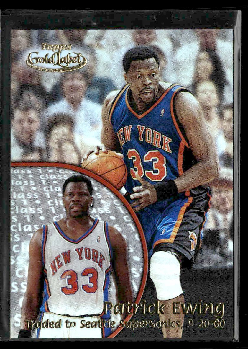 2000-01 Topps Gold Label #65 Patrick Ewing