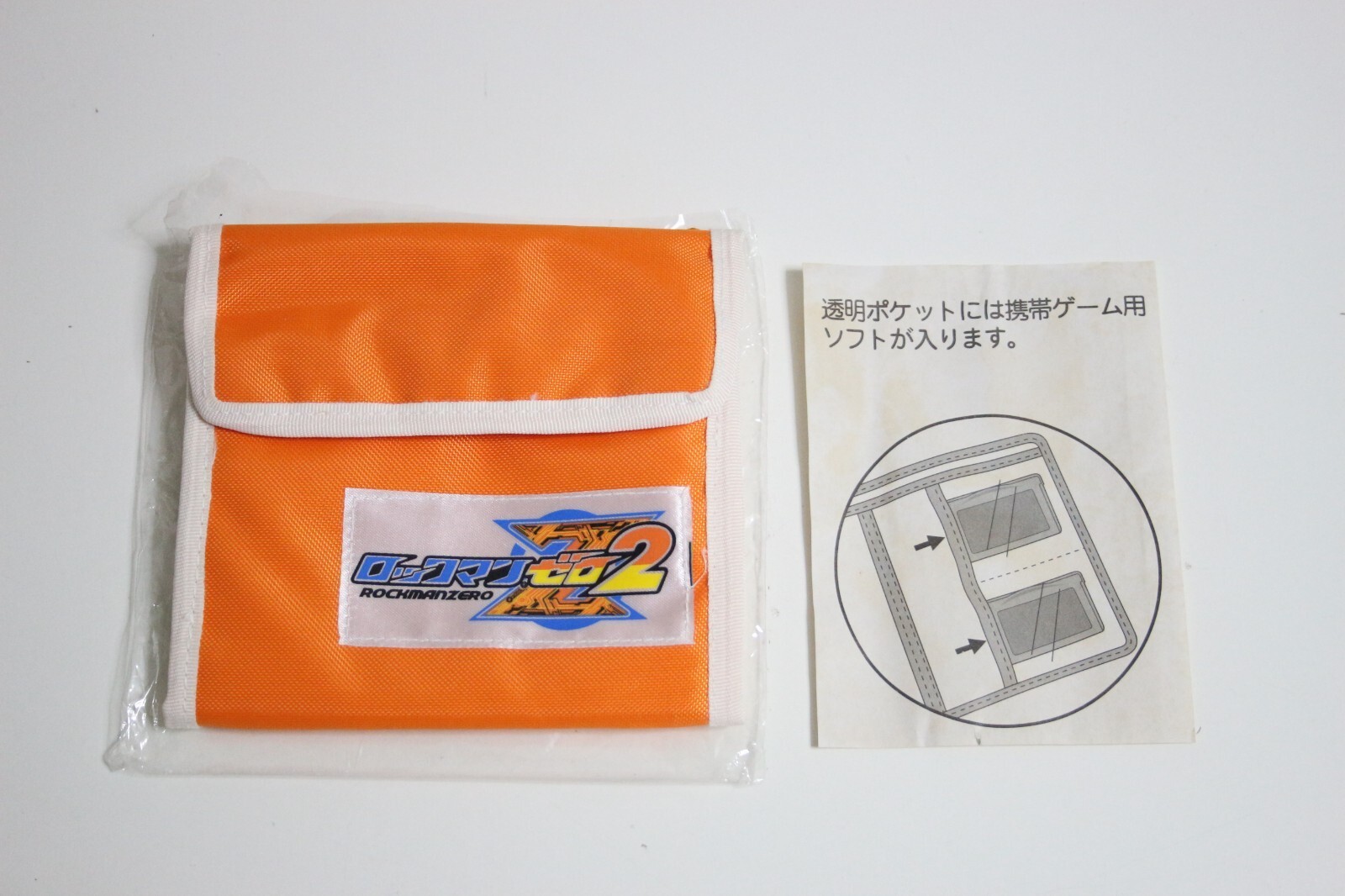 Portefeuille / étui Mega Man Zero 2 - orange pour Game Boy Advance GBA...