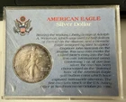 1988 WALKING LIBERTY AMERICAN EAGLE .999 FINE SILVER DOLLAR COIN 1oz. $1 USA