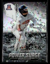 2021 Panini Prizm Draft Picks #PS-RH Ryan Holgate Power Surge Silver Prizm card