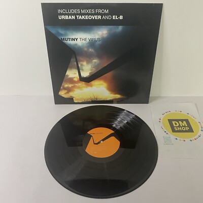 Mutiny The Virus 12'' Vinyl Urban Takeover Remix DnB Jungle Mickey Finn Garage