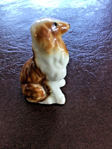 Vintage Miniature Collie Ceramic Dog Collectors Figurine - Picture 3 of 3