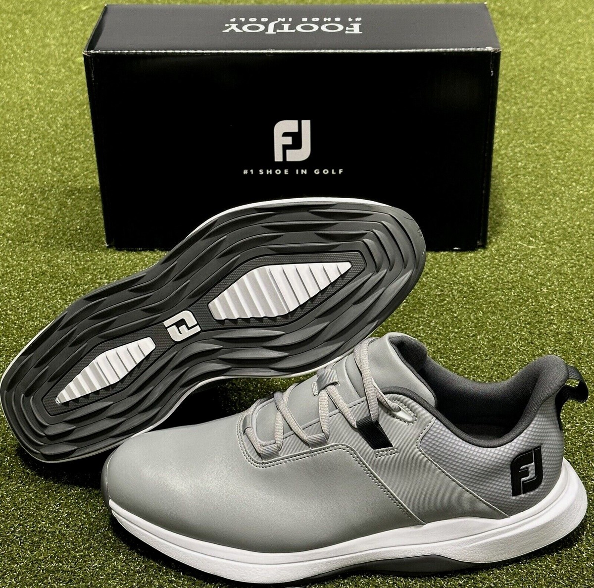 NEW FootJoy 2024 Prolite Mens Golf Shoes Style 56923 Gray/White