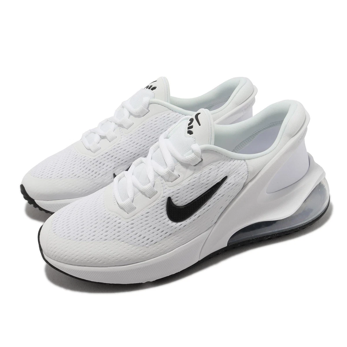 Chip Wijzigingen van wees stil Nike Air Max 270 GO GS White Black Junior Kids Women Casual Lifestyle  DV1968-103 | eBay