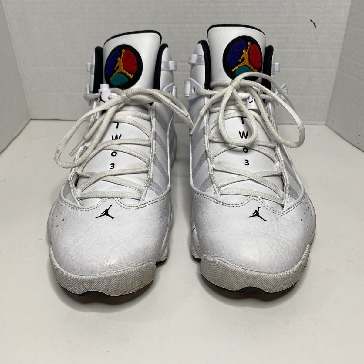 プライスレス Nike Air Jordan 6 Rings Confetti Paint Splatter Sneakers