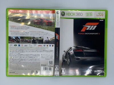 Forza Motorsport 3 XBOX 360 Japan Import US Seller | eBay