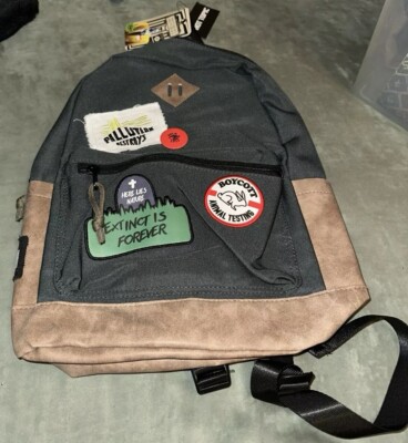 Beetlejuice Astrid Schmid Backpack By BioWorld With Patches  display picture 1