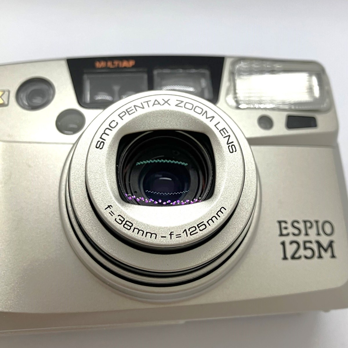 ★綺麗・完動品★ A204 PENTAX ESPIO 125M ゴールド N MINT]Pentax Espio 125M Point & Shoot 35mm Film Camera