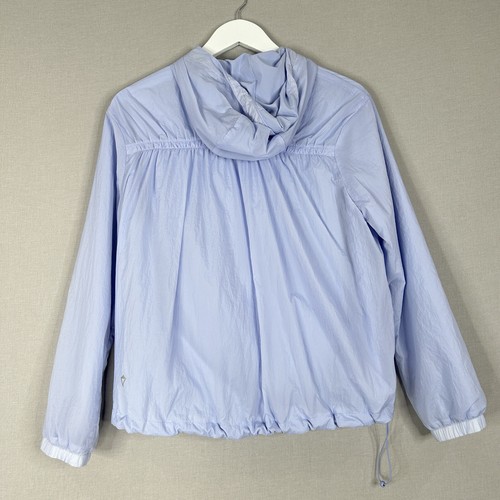 Ivivva Lululemon Girls Jacket 14 Purple Anorak Windbreaker Rain Coat Performance - Picture 9 of 13