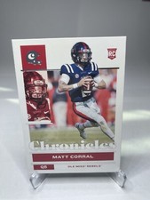 2022 Panini Chronicles Draft Picks - Bronze #9 Matt Corral (RC)