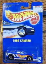 Hot Wheels Collector #242 1993 CAMARO 1991 Mattel, Brand NEW