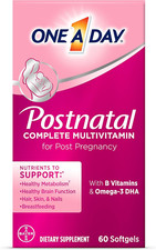 ONE a DAY Postnatal Complete Multivitamin for Post-Pregnancy with Folic Acid and