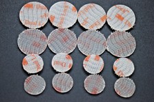 3M Dual Lock Fastener SJ3560 Self Adhesive Tape circles, 22mm dia & 15mm dia