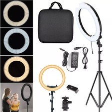 18" LED Ring Light with Tripod Phone Holder Stand For Makeup
