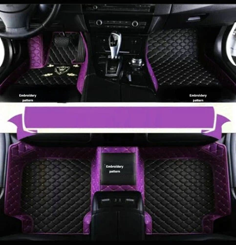 Für Chevy Alle Modelle Luxus Custom Fußmatten Wasserdichte Anti-Rutsch Teppiche - Bild 8 von 34