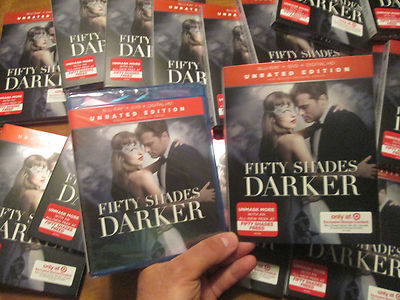 Fifty Shades Darker BLU-RAY + DVD + DIG. HD UNRATED EDITION BONUS CONTENT TARGET