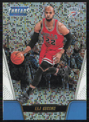 Taj Gibson 2016-17 Panini Threads Century Proof Dazzle #72 Oklahoma City Thunder