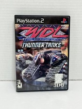 PS2 Game WDL World Destruction League Thunder Tanks