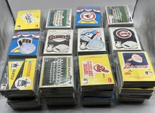 70 Card MLB Baseball Team Lots - 1980-89 - Pick your team! Yankees, Dodgers, etc