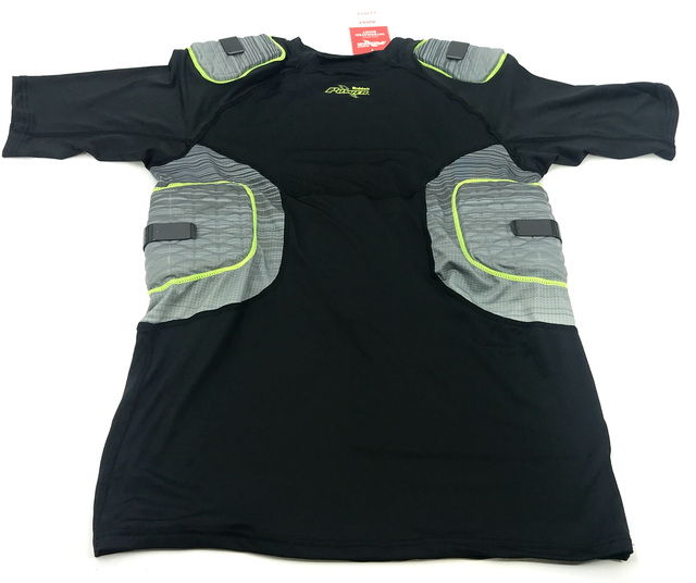 Riddell Adult Power Amp 5-pad Integrated Football Shirt Size XL - 9p 24 for sale online | eBay