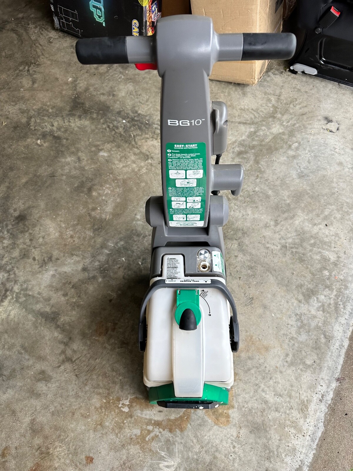 Bissell BigGreen Commercial BG10 Deep Cleaning Machine eBay