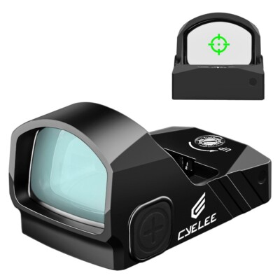 #ad 3 MOA Green Dot amp; 64 MOA Ring Reticle Sights CYELEE WOLF2 G for RMR Cut Mount $130.19