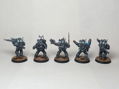 Warhammer 40k 5x Tempestus Scion Squad Paint Commission
