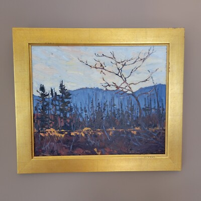 #ad Oil Painting quot;LOOKING NORTHquot; By Eric Mcconnachie C $600.00
