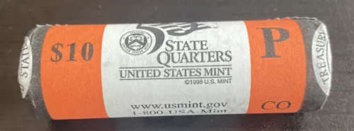 2006-P Colorado State Quarter, $10 U.S. Mint Wrapped Roll