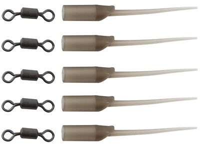 Fox Matrix Horizon Protector Sleeves - 5 Gummisleeves + 5 Wirbel, Angelwirbel