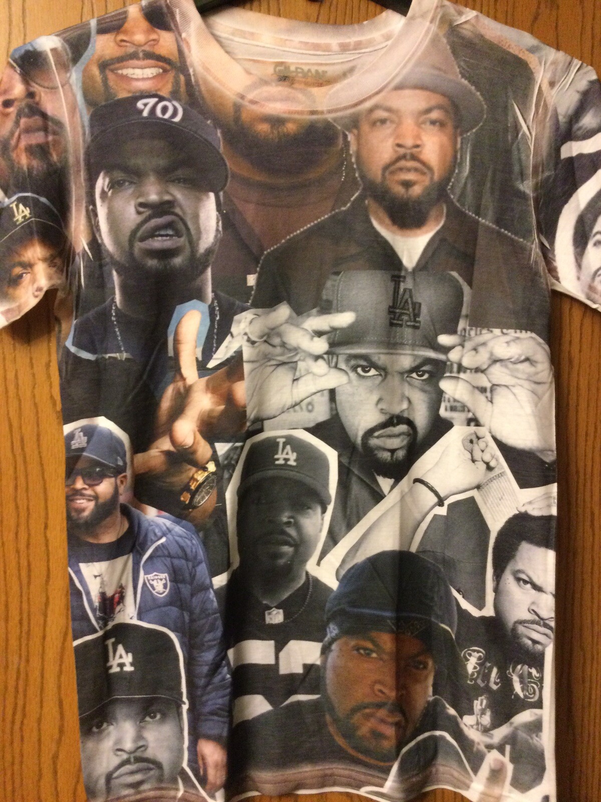 Ice Cube White Shirt. S. Gem