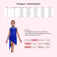 Kids Girls Shiny Lyrical Ballet Latin Leotard Figure Skating Dress Dance Costume