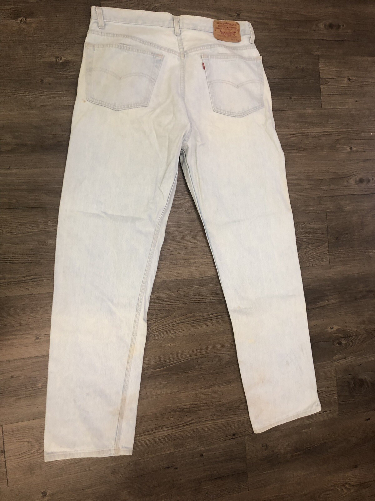 VTG Levis 501 Button Fly Jeans Size 34 