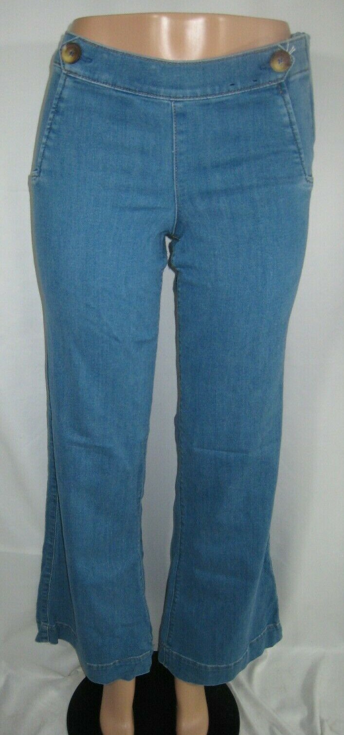 New Express Ladies Jeans Mid Rise Wide 