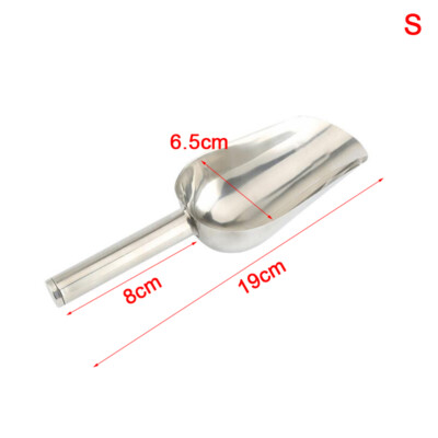 Stainless Steel Sweet Candy Ice Scraper Buffet Bar Food Measuring Scoop ShD^h^