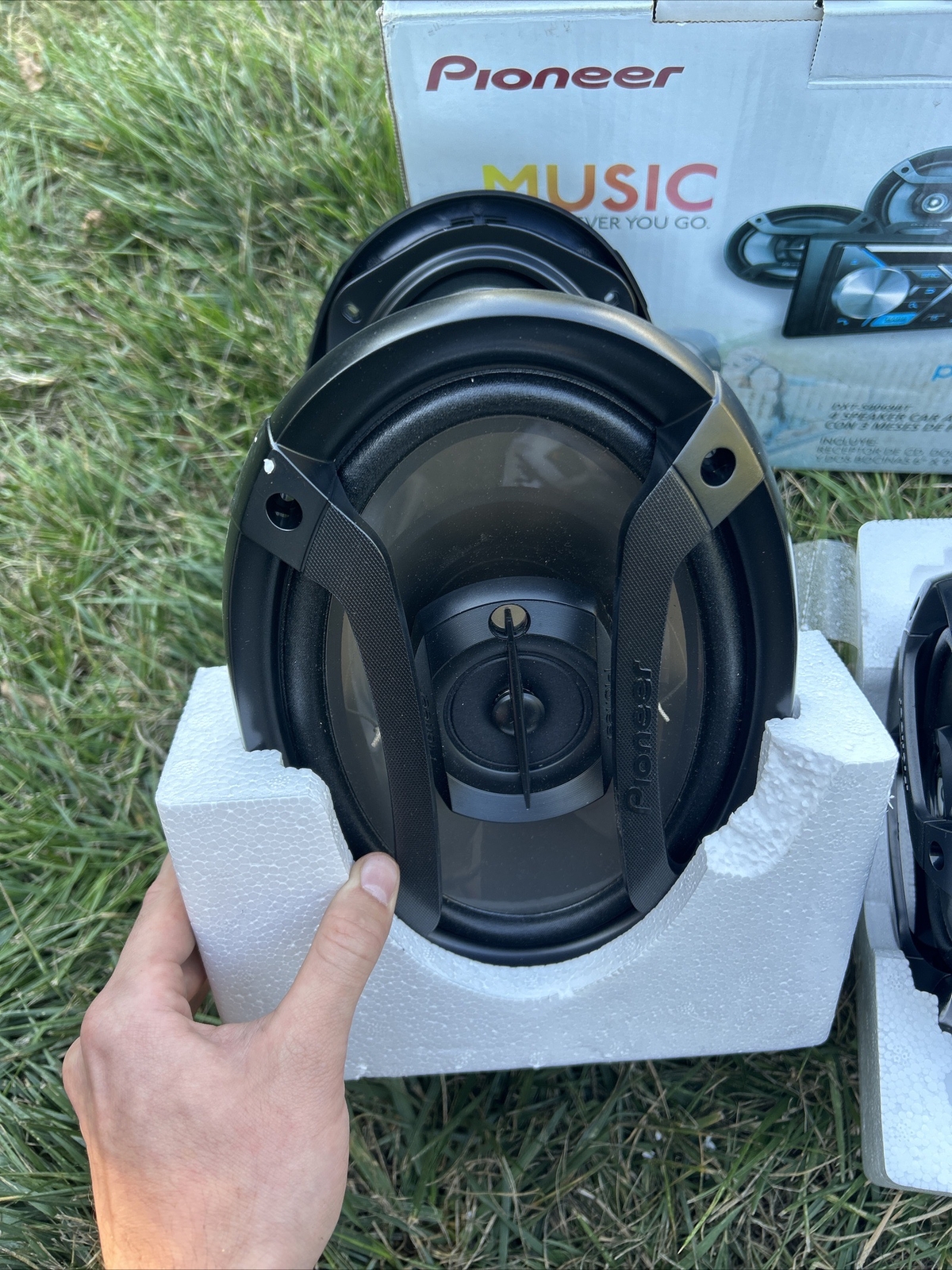 New Pioneer Car Audio Speaker Set. TS165P (x2) And TS695P (x2) eBay