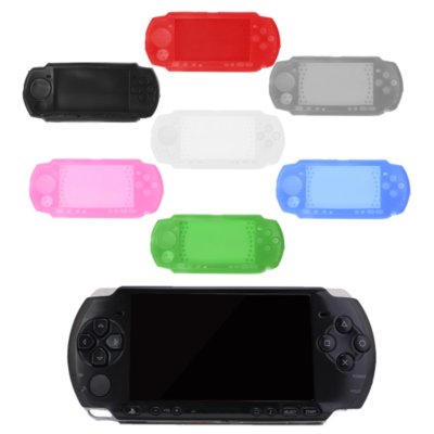 Soft Protector Silicone Cover Case Skin for Sony PSP 2000