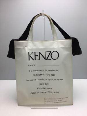 kenzo transparent tote