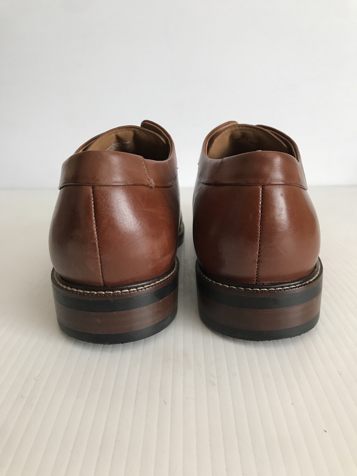 SAOLA NEW Cole Haan Warren Cap Toe Derby C20153 British Tan 11.5 M (B89)