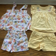 Member's Mark Girl's 4-Piece Mix-N-Match Favorite Play wear Set - SIZE 5T