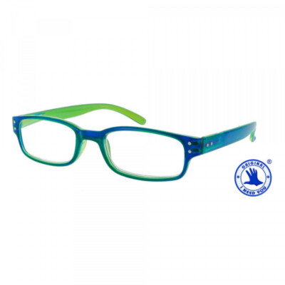 Lesebrille Chaot Blau-Grün (+ 1,0 dpt)