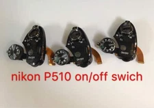 For Nikon P510 Zoom Component Shutter Button Zoom Button Dial Switch Board New